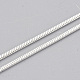 Латунные цепи змейки ожерелья X-MAK-T006-11A-S-3