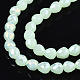 Electroplate Glass Beads Strands EGLA-T008-15C-3