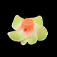 Handmade Polymer Clay 3D Flower Plumeria Beads CLAY-Q192-30mm-13-2
