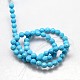 Natural Howlite Round Beads Strands TURQ-L017-4mm-02D-3