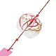 Windspiel aus Glas&nbsp;HJEW-XCP0001-19-2