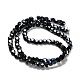 Chapelets de perles en verre électroplaqué EGLA-A002-4mm-H25-4