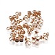 Perle pendenti in ottone con cappuccio KK-F792-06LG-1