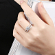 Moda 925 esterlina anillos de plata RJEW-BB18899-8-7