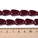 Chapelets de perles de jade blanche naturelle&nbsp;G-N354-02A-02-5