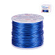 BENECREAT 18 Gauge(1mm) Aluminum Wire 492 FT(150m) Anodized Jewelry Craft Making Beading Floral Colored Aluminum Craft Wire - Blue AW-BC0001-1mm-01-3