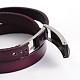 3-Loop Wrap Leather Watch Bracelets BJEW-O106-01-5