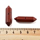Заостренные бусины с двойным концом из натуральной красной яшмы G-A231-01B-3