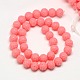Synthetic Coral Beads Strands CORA-L002-B-11-3