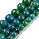 Perles synthétiques chrysocolla brins G-L529-B01-4mm-1