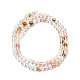 Chapelets de perles en verre de quartz de cerise G-P476-01A-01-3