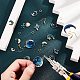 DIY Sternenhimmel Thema baumeln Ohrring machen Kits DIY-GA0001-31-4