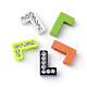 Charms a lettere strass ZP14-L-1