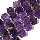 Natürlichen Amethyst Perlen Stränge&nbsp;G-P534-A13-01-1