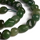 Brins de perles de jaspe verts naturels G-D0002-D79-3