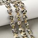 Природные яшмы далматин бисер нитей G-G271-C01-10mm-1