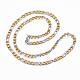 304 Stainless Steel Figaro Chain Necklaces NJEW-H445-20GP-1