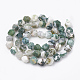 Chapelets de perles en agate d'arbre naturelle G-S332-10mm-010-3