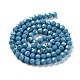 Chapelets de perles en verre opaques EGLA-A035-P6mm-L12-2