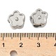 Европейские бусины из нержавеющей стали 304 STAS-D307-04A-P-3