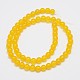 Natural & Dyed Malaysia Jade Bead Strands X-G-A146-6mm-A03-2