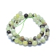 Chapelets de perles de jade naturel G-L552H-13C-3