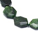 Hebras de cuentas de jade canadiense natural G-O170-87-3