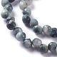 Chapelets de perles en pierre naturelle d'œil d'aigle G-H243-09-3