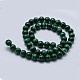 Chapelets de perles en malachite naturelle G-F571-27A1-6mm-2