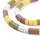 Brins de perles d'argile polymère faites à la main 4 couleur fixes CLAY-S096-029D-3