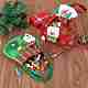 7 piezas 7 telas no tejidas navideñas de estilo bolsas de dulces decoraciones ABAG-SZ0001-16-7