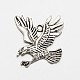 Águila / halcón charm colgantes de la aleación de zinc de estilo tibetano PALLOY-N0110-06AS-1