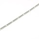 Surface lisse 304 chaine figaro inox confection collier STAS-A028-N022P-2