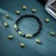 Pandahall 40 pièces tête de bouddha perles FIND-PH0002-74-2
