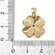 Латунные микро проложить кубического циркония подвески KK-Z123-20G-4