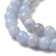 Natural Angelite Beads Strands G-G840-03-4mm-7