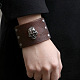 Véritables bracelets en cuir de vachette BJEW-F352-07AS-04-3