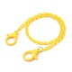 Персонализированные ожерелья-цепочки из абс-пластика NJEW-JN02996-M-2