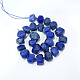Chapelets de perles en lapis-lazuli naturel G-F653-03-3