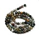 Chapelets de perles en agate mousse naturelle&nbsp;G-Z068-B08-02-3