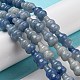 Chapelets de perles en aventurine bleue naturelle G-C039-A10-2