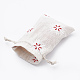 Polycotton(Polyester Cotton) Packing Pouches Drawstring Bags ABAG-T006-A18-4