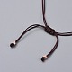 Adjustable Nylon Thread Braided Necklaces NJEW-JN02707-M-5