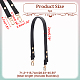 Adjustable PU Imitation Leather Bag Straps PURS-WH0005-50KCG-2