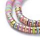 Set di braccialetti e collane elasticizzati perline heishi SJEW-JS01103-03-2