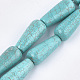Natural Howlite Beads Strands TURQ-T003-09-1