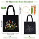WADORN DIY Canvas Tote Bag Embroidery Kit DIY-WH0304-254-3