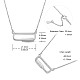 Ожерелья с подвесками shegrace 925 из стерлингового серебра JN856A-6
