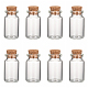 Glass Jar Glass Bottles AJEW-H004-7-1-1