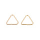 Brass Triangle Linking Ring KK-N232-331D-02-1